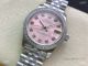 Swiss Copy Rolex Datejust 31mm Pink Diamond Watch Stainless steel Jubilee (2)_th.jpg
